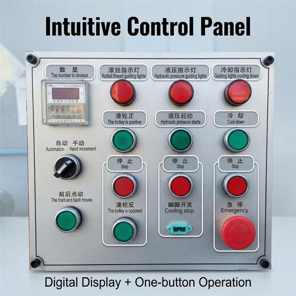 Hydraulic Threading Machine factory