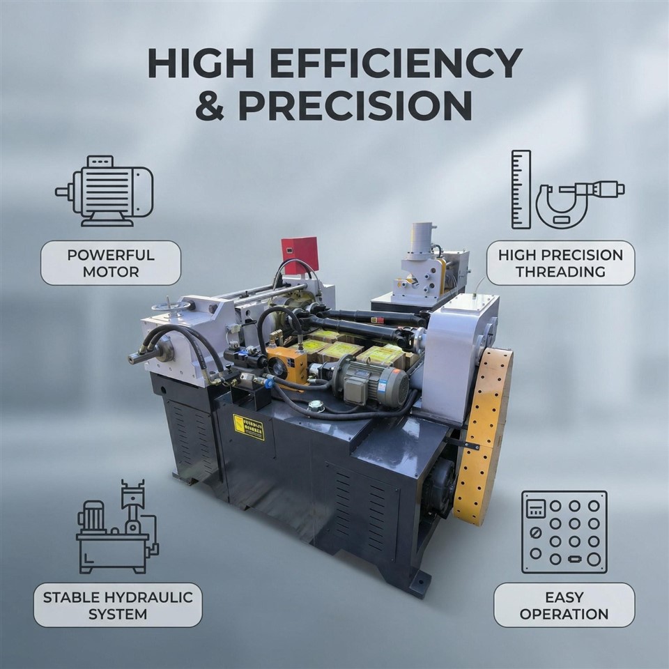 Hydraulic Threading Machine factory